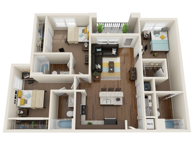 The Retreat Corvallis Floor Plans | Viewfloor.co